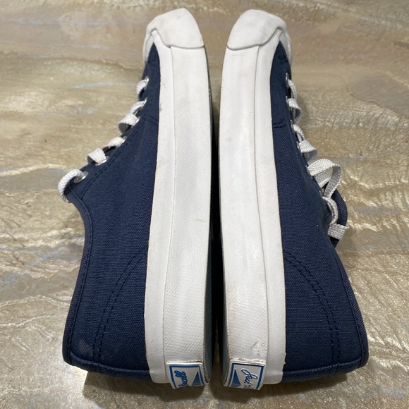 Converse Jack Purcell Low Tops Lace Blue Vintage Sneakers Women’s 7.5 / Men’s 6 - Picture 9 of 17